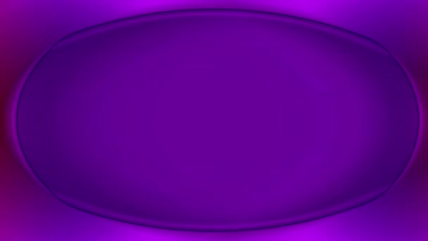 Горизонтальна Овальна Кругла Чорна Закрита Рамка Темно Морським Синім Фіолетовим — стокове відео
