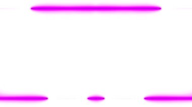 Neon soluyor ve soluyor. Beyaz arka planda parlak pembe, dikey, yatay, uzun çizgiler var. Kendi içeriğiniz için boşluk.