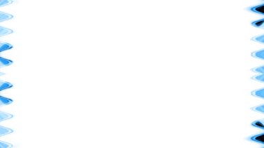 Çerçeve, uzun dalgalı dikdörtgen dikey, beyaz zemin üzerinde su mavisi ışık çizgileri ve karartıcı ışık. Kendi içeriğiniz için boşluk.