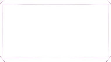 Dikdörtgen renkli neon parlayan yeşil ve celadon kare çerçeve, dikdörtgen çerçeve, beyaz arkaplanda yatay çerçeve. Ortadaki kendi içeriğiniz için boş alan.