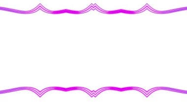 Mor ve Beyaz Sınır Tasarımı