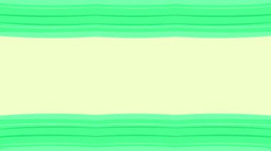 Soyut Yeşil ve Sarı Kenarlık