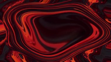 Soyut Kırmızı ve Siyah Girdap Şablonu