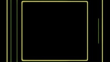 Soyut Neon Işık Tasarımı