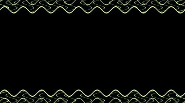 Dalgalı çizgilerle soyut arkaplan