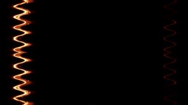 Dalgalı çizgilerle soyut arkaplan