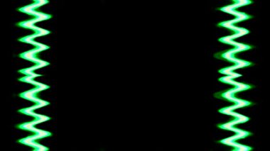 Soyut Yeşil Dalga Çerçevesi