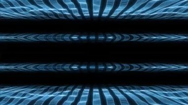 Mavi Çizgili ve Parlayan Işık Arkaplanı Soyut Dijital Arkaplan