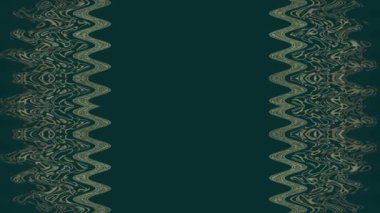 Girdap Tasarımı ile Soyut Yeşil ve Altın Arkaplan