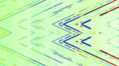 Çizgiler ve Noktalarla Soyut Sanat