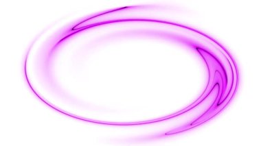 Soyut Mor Oval Arkaplan