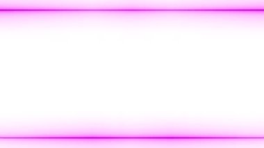 Soyut Mor Neon Çerçeve