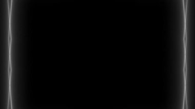 Parlak Kenarlı Soyut Siyah ve Beyaz Arkaplan