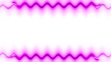 Soyut Mor Dalgalar Çerçevesi