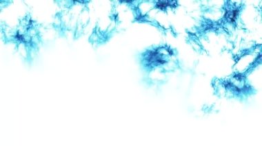 Beyaz Arkaplanda Soyut Mavi Girdaplar