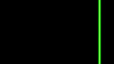 Karanlıktaki Yeşil Çizgiler