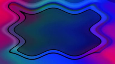 Siyah Çizgili Soyut Mavi ve Mor Arkaplan