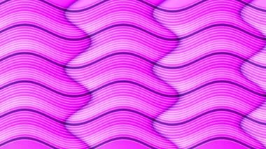 Soyut Mor Dalga Deseni