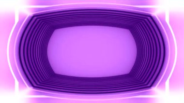 Soyut Mor Çerçeve Tasarımı