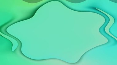 Soyut yeşil ve mavi eğimli arkaplan