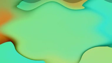 Soyut yeşil ve mavi eğimli arkaplan