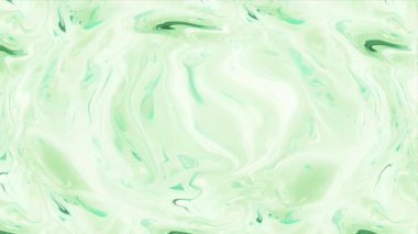 Soyut Yeşil Girdap Deseni