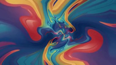 Soyut Girdap Renkleri çerçeve kavramı