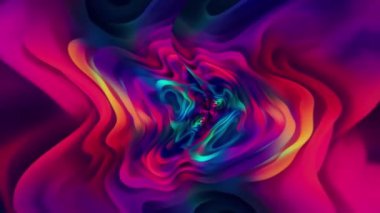 Soyut Renkli Girdap çerçeve kavramı