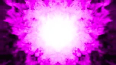 Soyut Mor ve Beyaz Işık