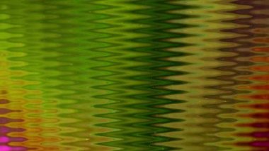 Canlı Renklerde Soyut Dalgalı Desen