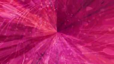 Canlı Renklerle Soyut Dijital Sanat