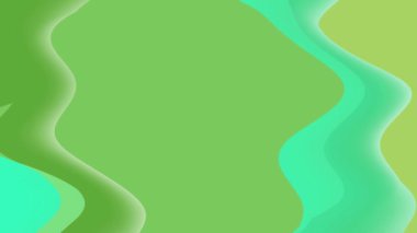 Soyut yeşil ve mavi eğimli arkaplan