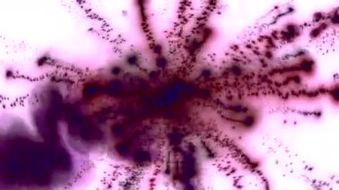 Soyut Mor ve Mavi Patlama