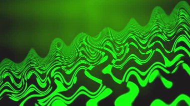Soyut yeşil dalga arkaplanı