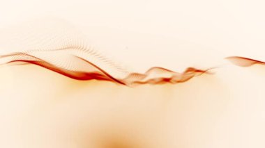 Soyut turuncu dalga arkaplanı