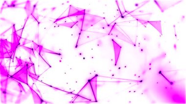 Soyut Pembe ve Beyaz Ağ