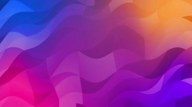 Dalgalı Desenli Soyut Gradyan Arkaplanı