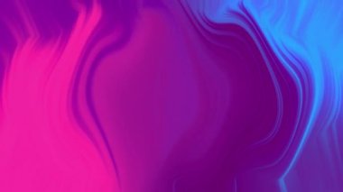 Soyut Dönen Neon Mor ve Mavi Arkaplan