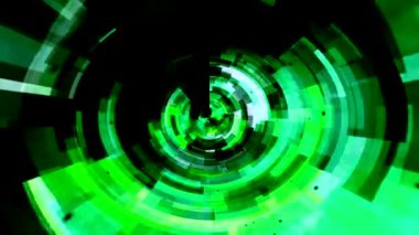 Soyut neon parlayan geometrik arkaplan. Işıklı karanlık bir arka plan. Soyut arkaplan. Neon şekiller, ışıklar. resim