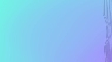 Soyut Satırlar ve Gradyan Arkaplanı