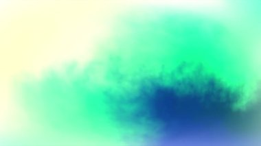 Canlı Renklerde Soyut Bulutlar