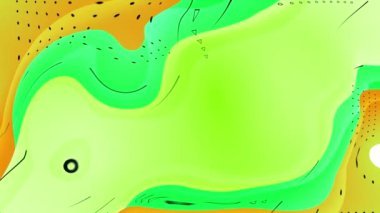 soyut yeşil ve turuncu arkaplan