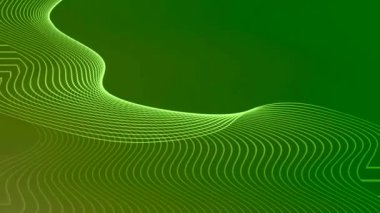 Soyut yeşil çizgiler Tasarla