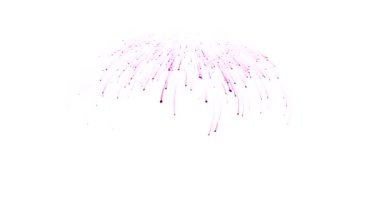 Soyut Pembe Işık İzleri