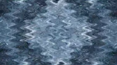 Mavi Renkli Soyut Su Dokusu