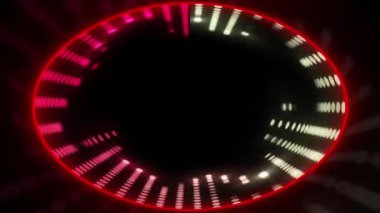 Karanlıkta parlayan daireler