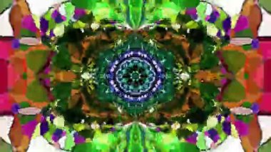 soyut kaleydoskopik arkaplan, şenlik deseni