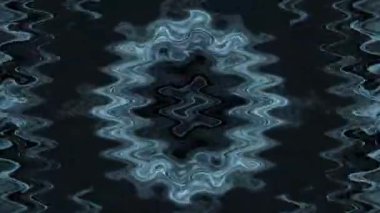 Soyut Mavi ve Siyah Girdaplar