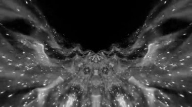 soyut siyah beyaz tünel