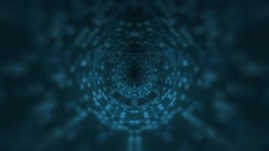 Geometrik şekillerin soyut arkaplanı. 3d oluşturma.